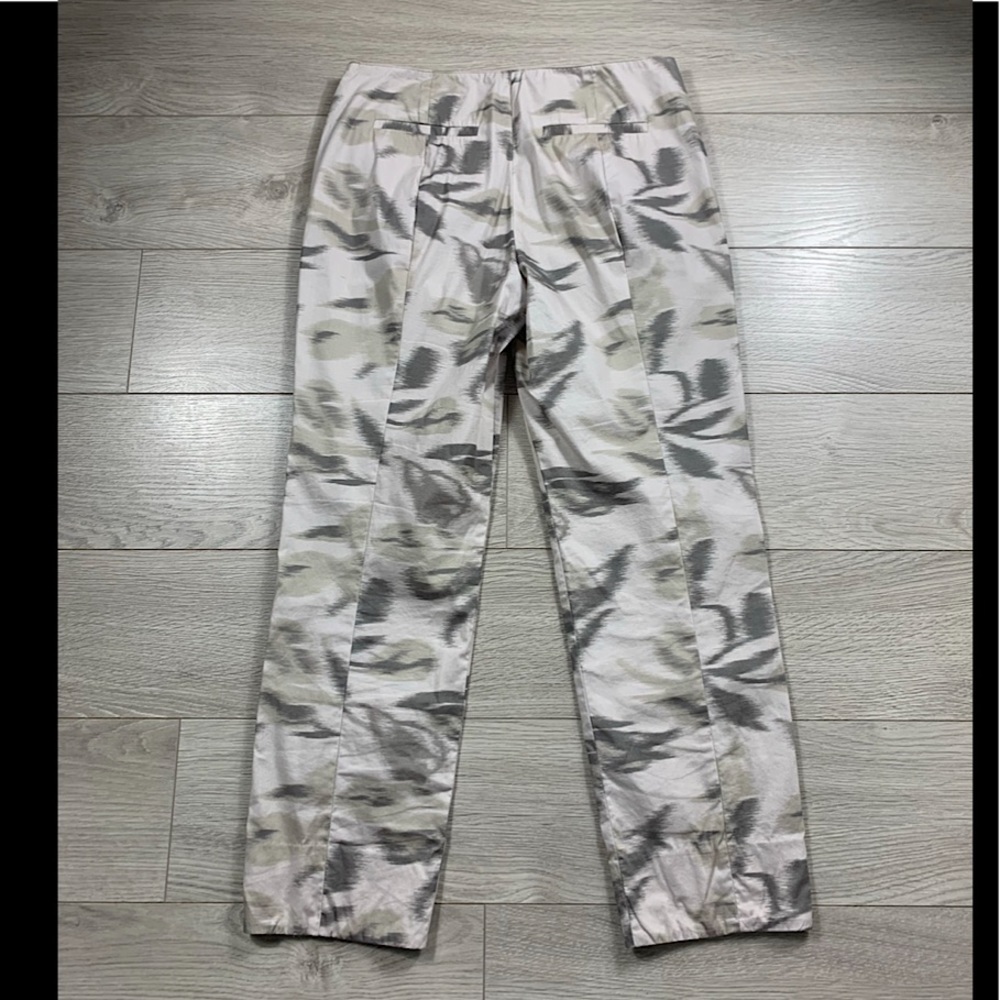 Armani Collezioni Pattern High Rise Trouser Pants - Picture 2 of 13